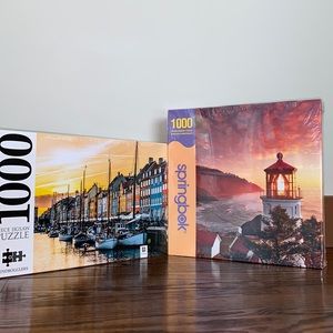 Two Brand New and‎ sealed puzzles